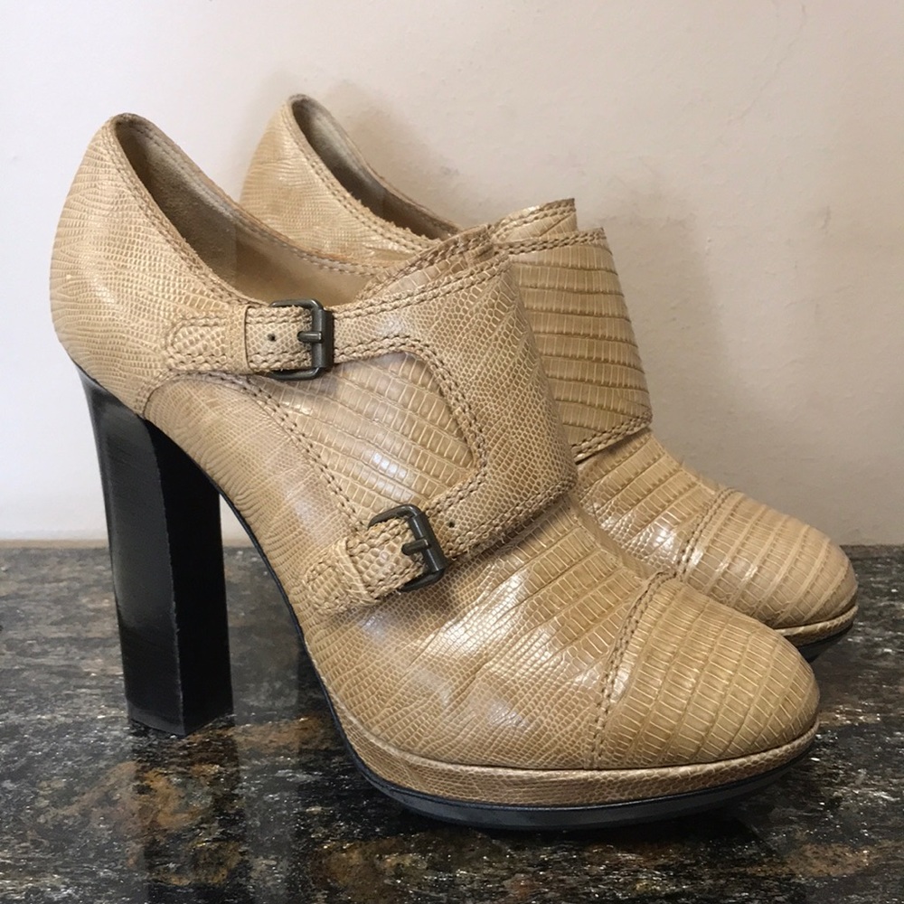 Lanvin buckle booties